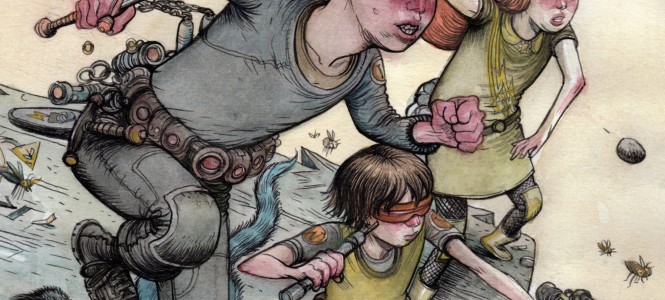 August 7 – THE WRENCHIES & IT WILL ALL HURT #2 release party with Farel Dalrymple Wrenchies-Cover-Final-300rgb