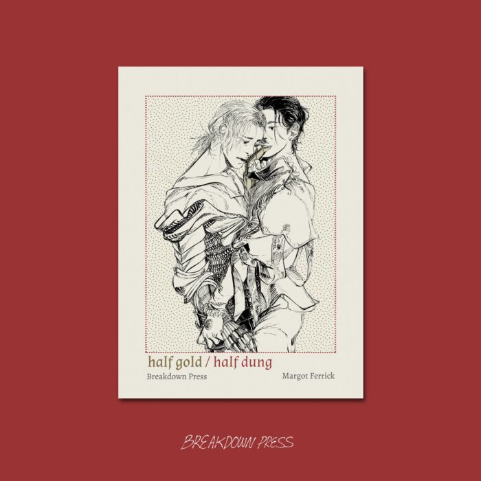 HALF GOLD / HALF DUNG by Margot Ferrick