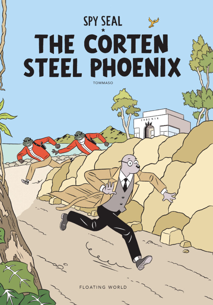 SPY SEAL THE CORTEN STEEL PHOENIX by Rich Tommaso